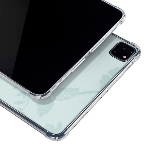 Bird Floral iPad Pro 12.9in (2020) Clear Case